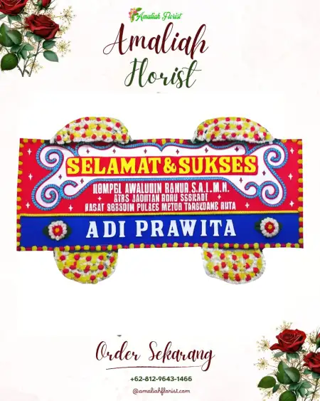 Papan Bunga Ucapan Selamat Jayaputra